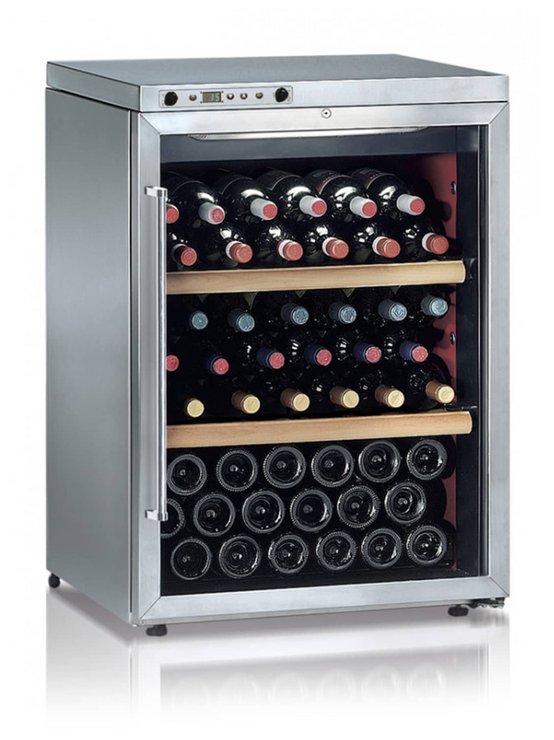 IP Freestanding Stainless Steel Wine Cabinet CK151X